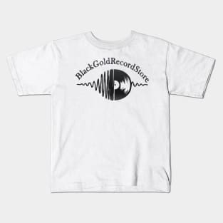 Black Gold Record store Kids T-Shirt